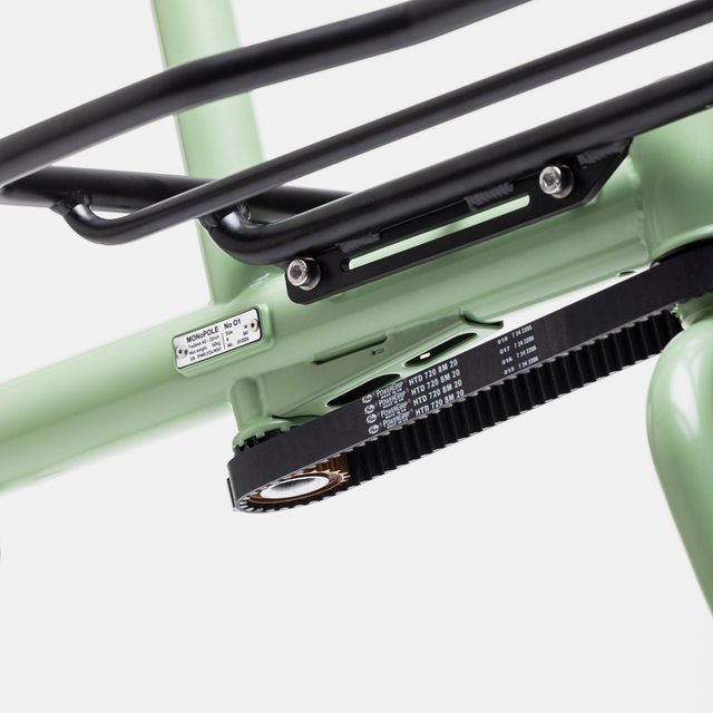 MONoPOLE's proprietary belt steering