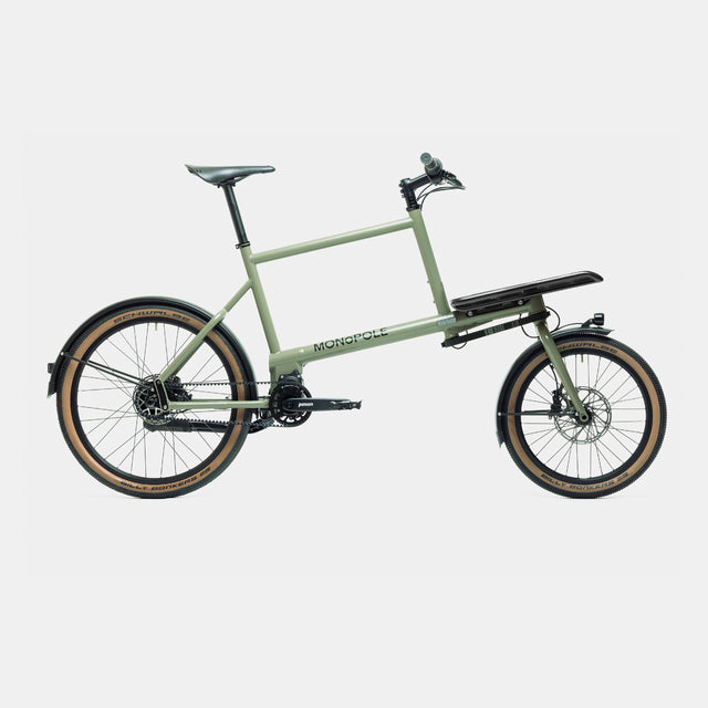 No O1 electric – Size M – Moss gray – Platform rack without crate